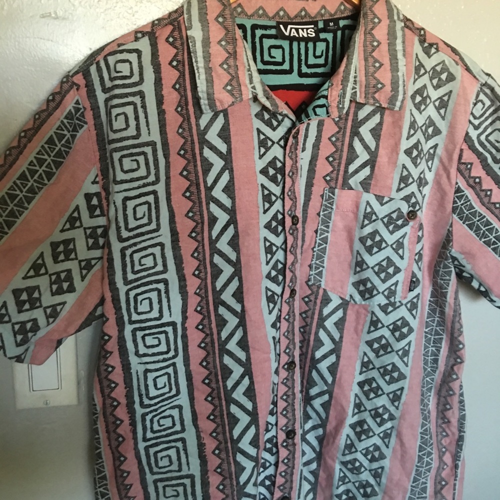Vans Multicolour Patterned Button Down - image 2